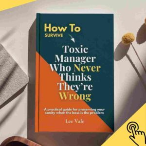 How to Survive a Toxic Manager Who Never Thinks They’re Wrong